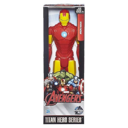 MARVEL AVENGERS TITAN HERO FIGURA IRON MAN (30CM) MARVEL AVENGERS TITAN HERO FIGURA IRON MAN (30CM)